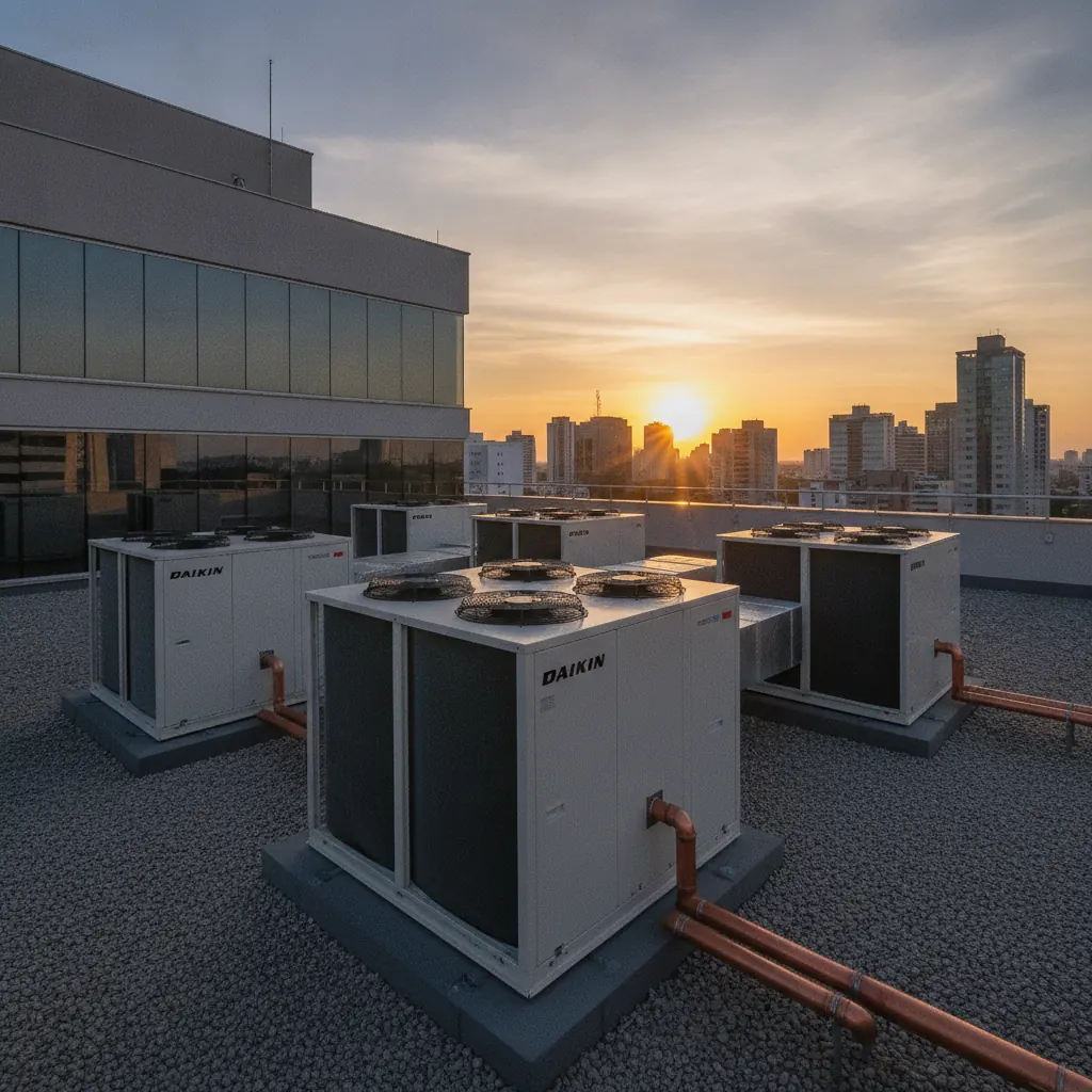 Ar Condicionado Central Daikin para Edifício Comercial em Goiânia