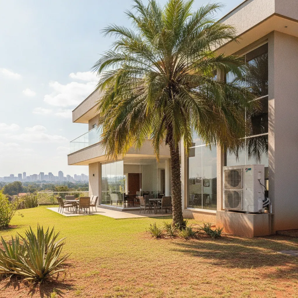 Ar condicionado central em casa grande em Goiânia vale a pena?