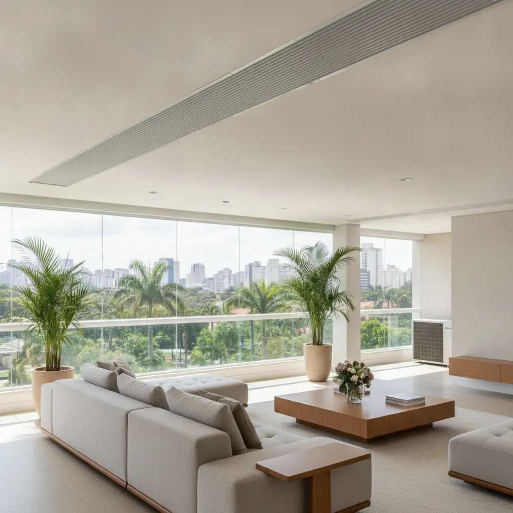 Ar condicionado central em casa grande em Goiânia vale a pena?