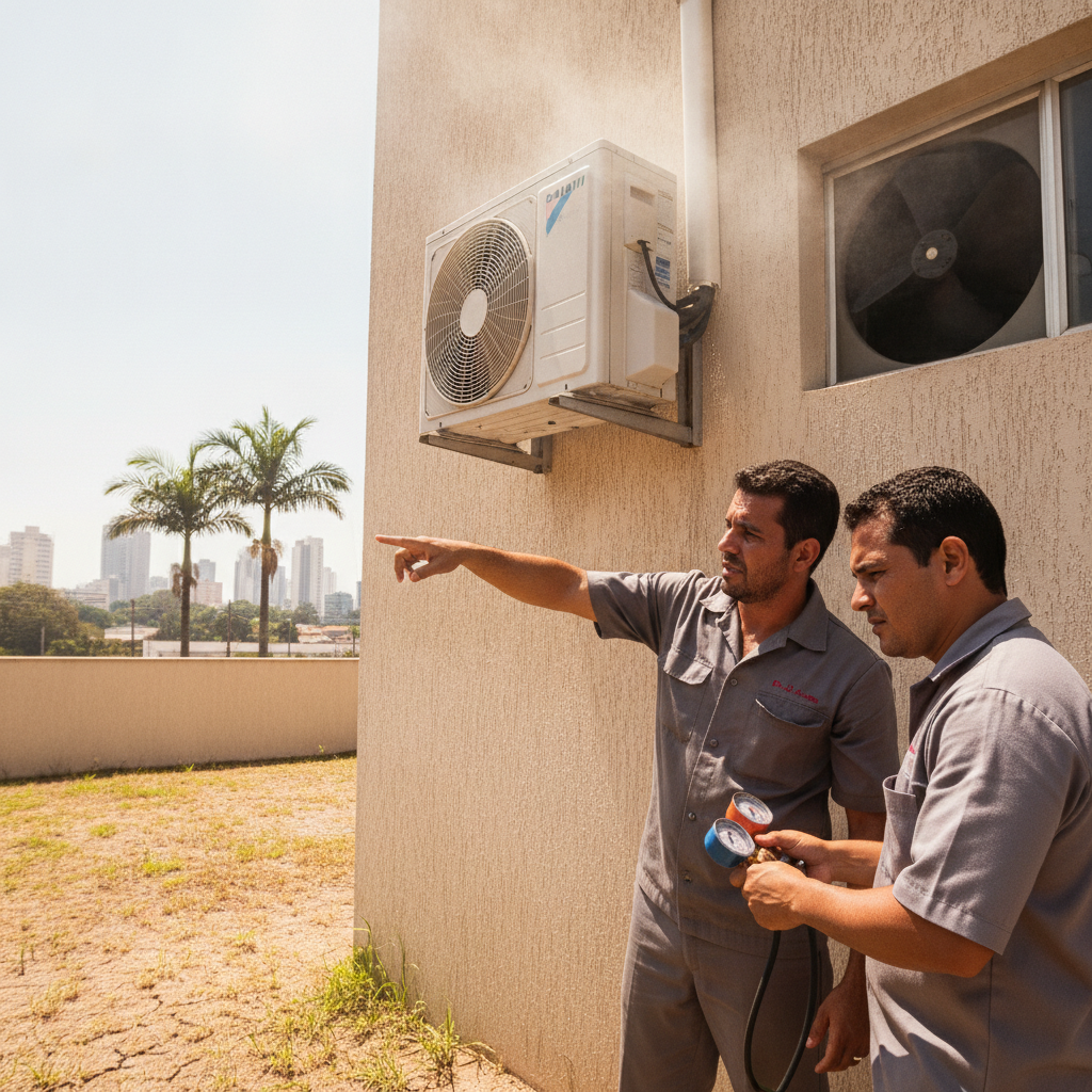 Ar Condicionado Daikin Não Gela em Goiânia? Veja o Que Fazer