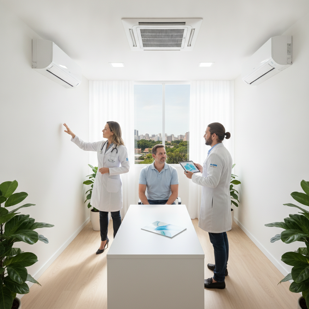 Ar Condicionado Daikin para Clínica Médica em Goiânia
