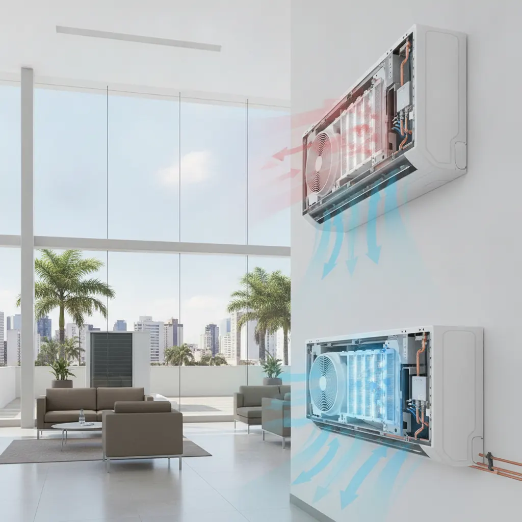 Ar Condicionado Daikin Piso Teto em Goiânia: Como Funciona