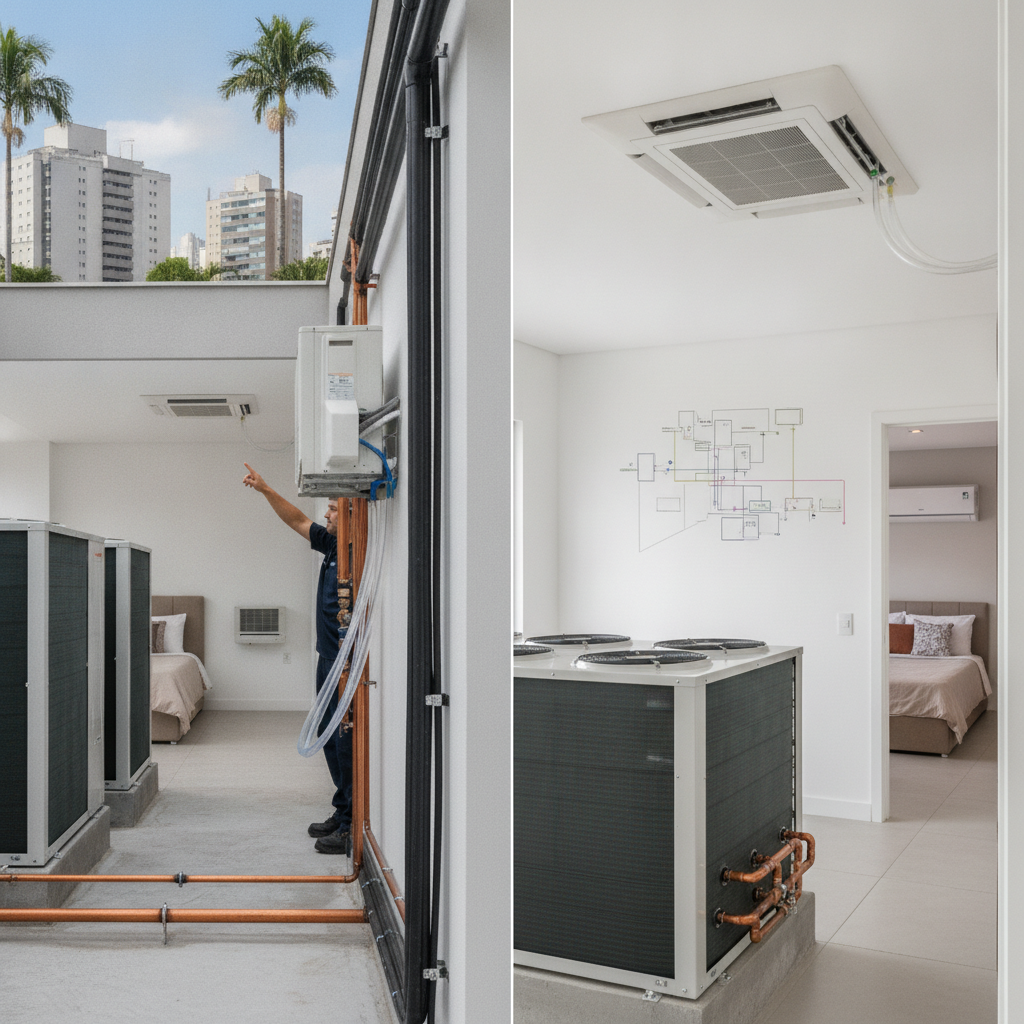 AR Condicionado VRV Daikin para Condomínio em Goiânia