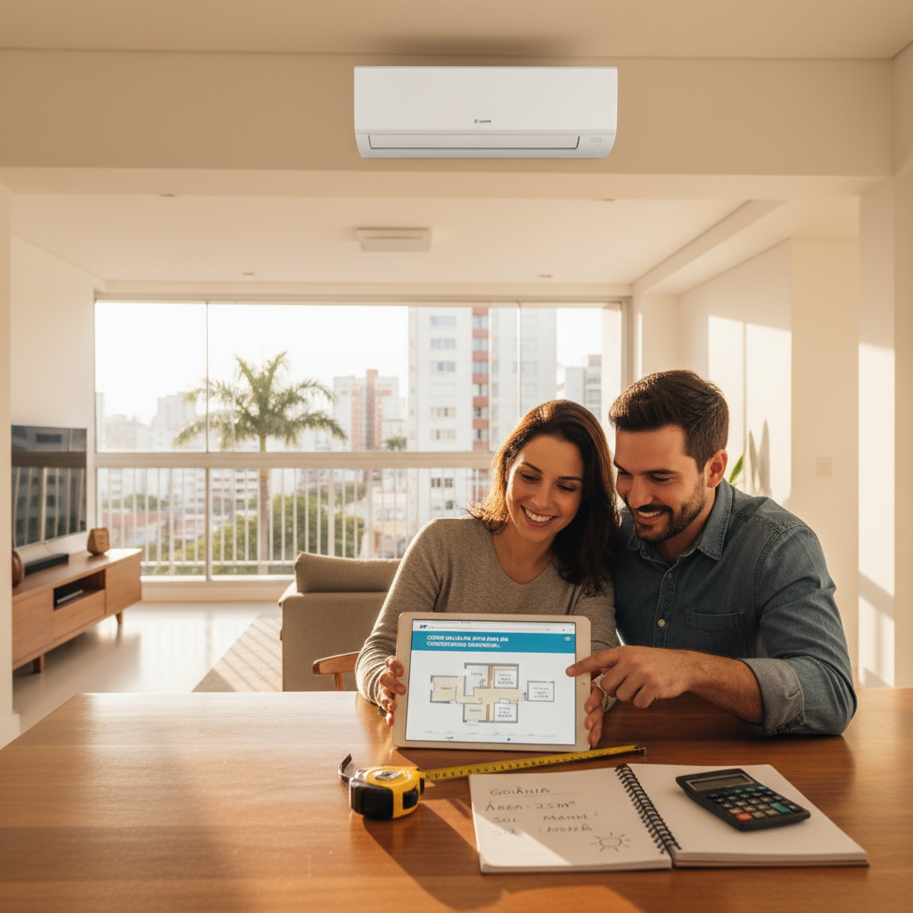 Como Calcular BTUs para Ar Condicionado Daikin em Goiânia