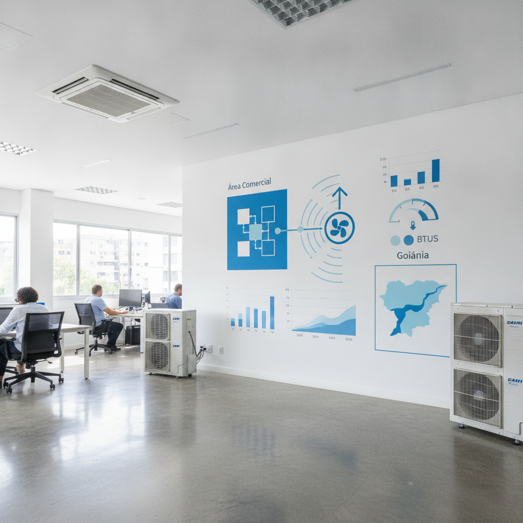 Como Calcular Quantos Ar Condicionados Preciso para Minha Empresa em Goiânia