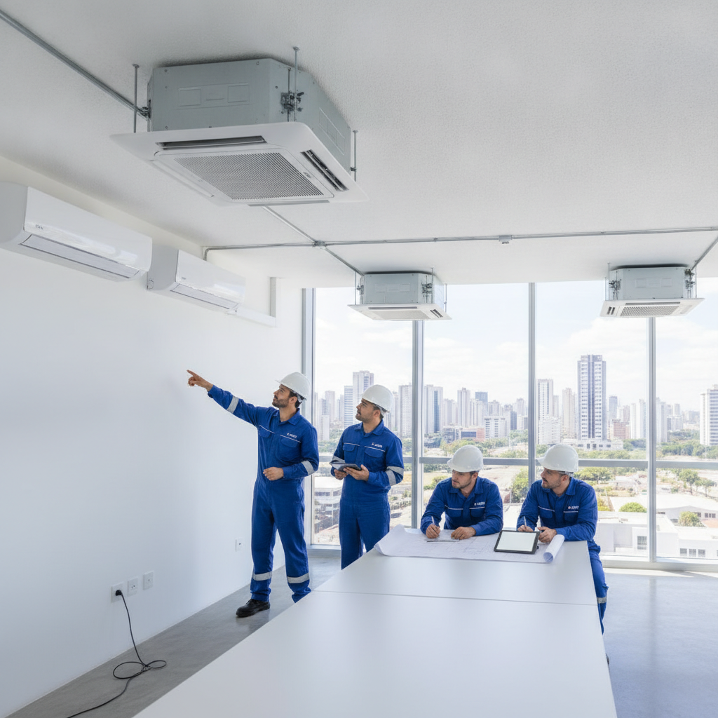 Como Calcular Quantos Ar Condicionados Preciso para Minha Empresa em Goiânia