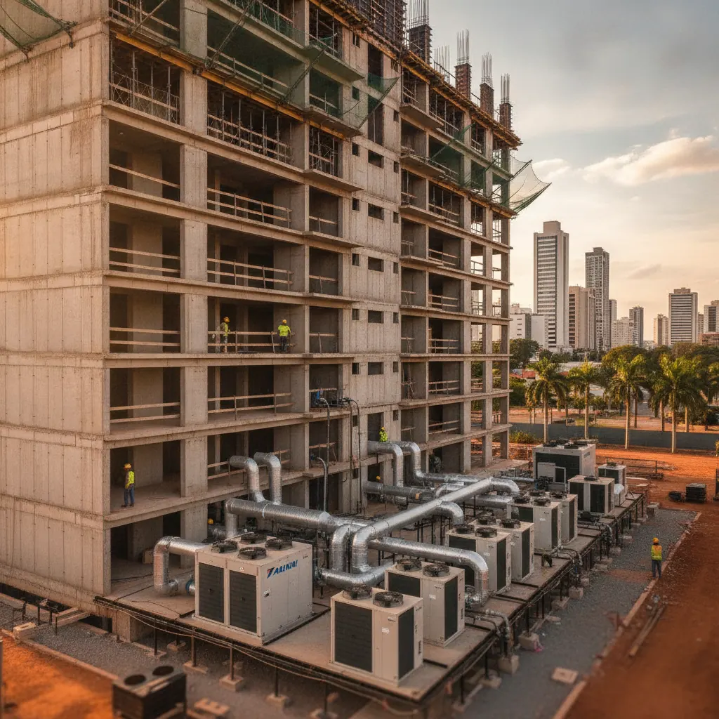 Como Climatizar um Prédio em Construção em Goiânia