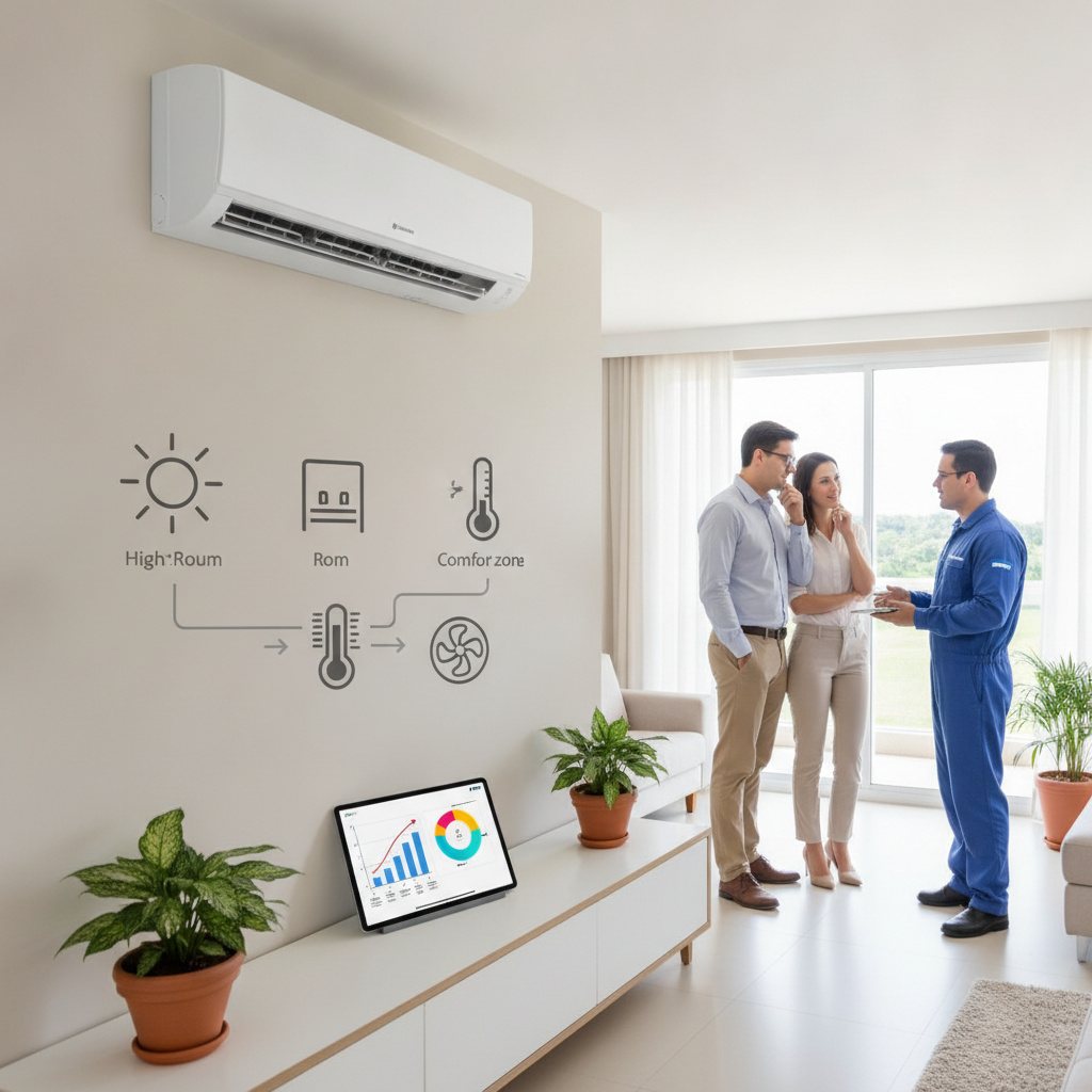 Como Escolher a Capacidade do Ar Condicionado Daikin para Sala em Goiânia