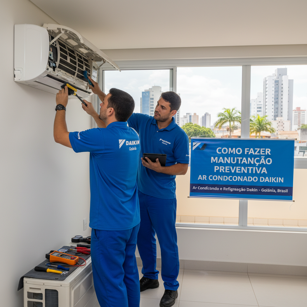Como Fazer Manutenção Preventiva Ar Condicionado Daikin