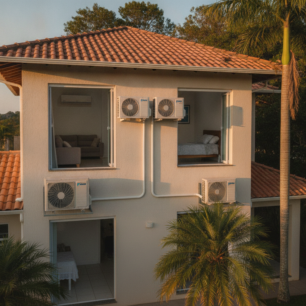 Como Funciona o Ar Condicionado Multi Split Daikin em Goiânia