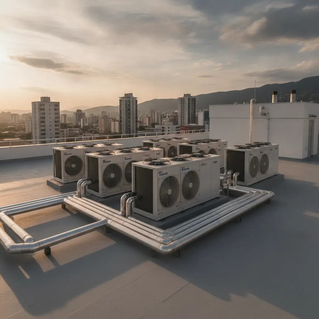 Como Funciona um Projeto de Refrigeração VRV Daikin em Goiânia
