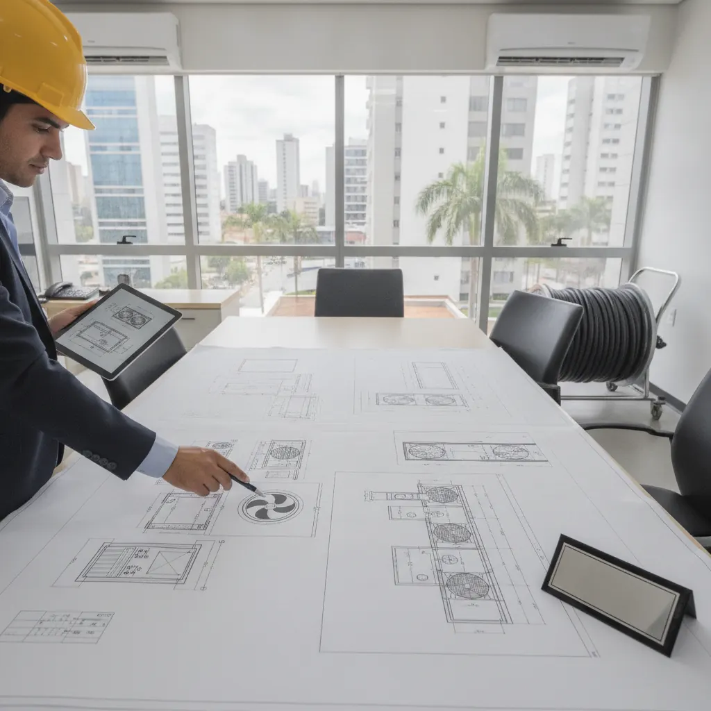 Como Incluir Projeto de Climatização no Memorial Descritivo de Obra em Goiânia