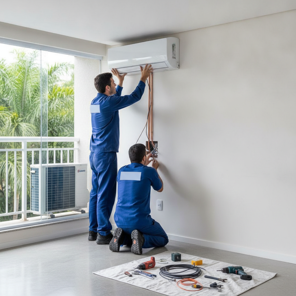 Como Instalar Ar Condicionado Split Daikin em Goiânia