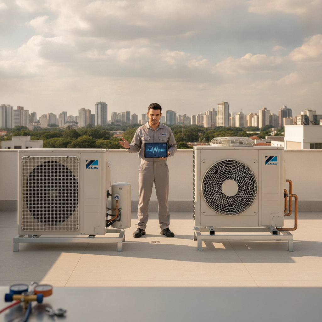 Diferença Entre Ar Condicionado Inverter e Convencional Daikin em Goiânia
