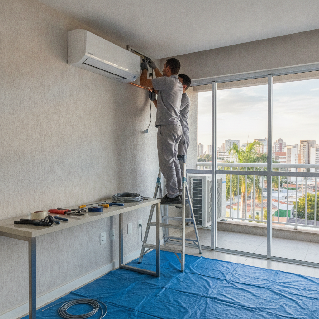 Instalação Ar-Condicionado Daikin em Goiânia: Quanto Tempo Leva?