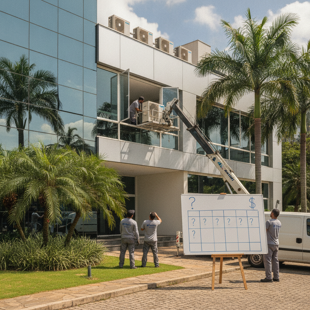Instalação de Ar Condicionado Comercial em Goiânia: Preços e Dicas