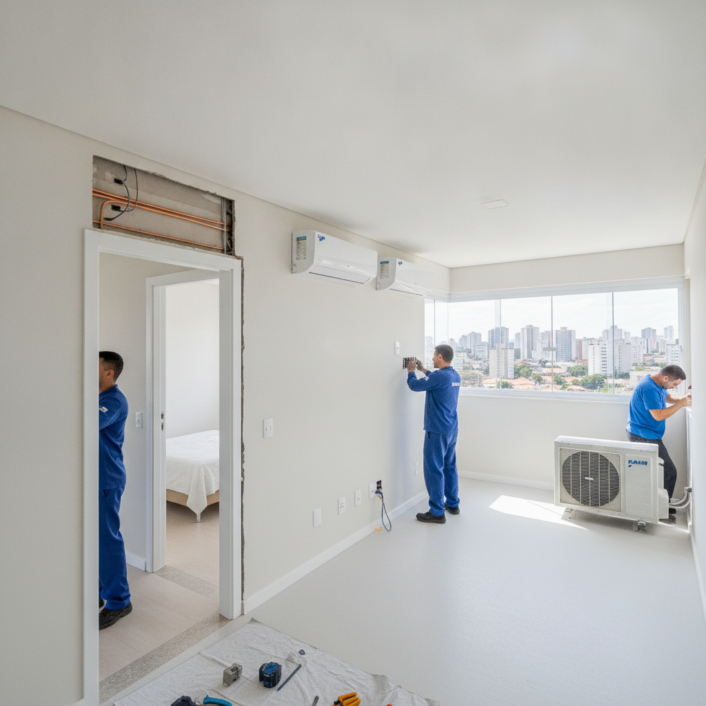 Instalação de Ar Condicionado Multi Split em Goiânia