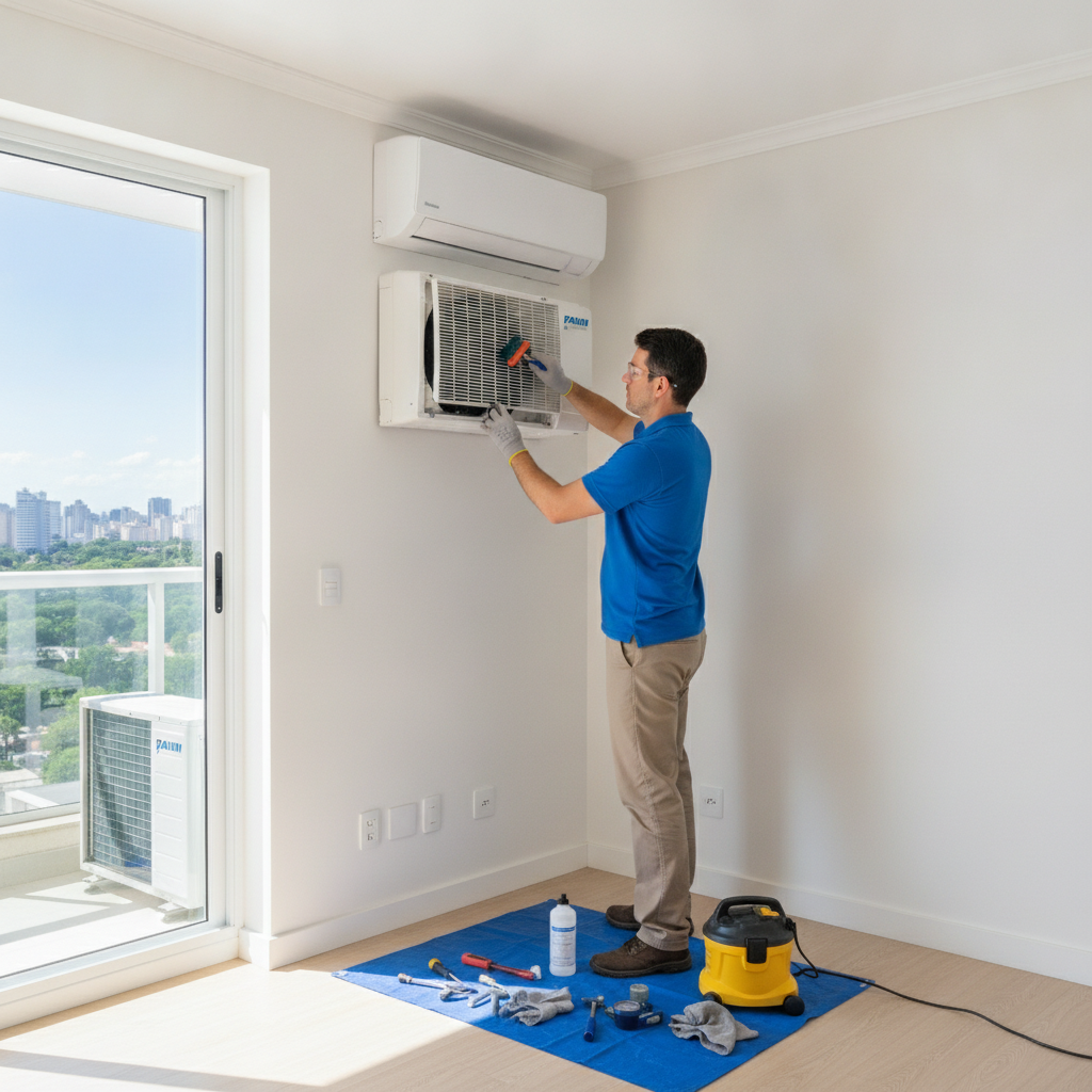 Manutenção de Ar Condicionado Daikin no Verão em Goiânia