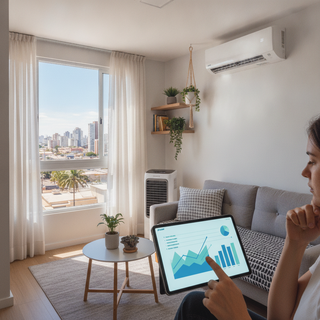 Melhor Ar Condicionado para Apartamento Pequeno em Goiânia