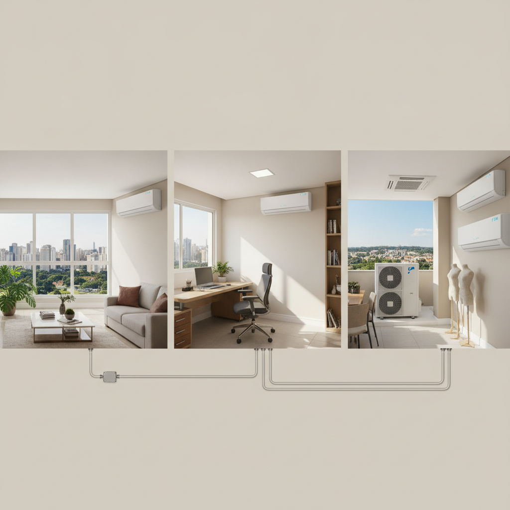 Melhores Ambientes para Instalar Multi Split Daikin em Goiânia