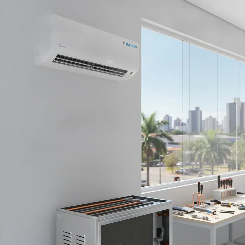 Modo de Emergência do Ar-Condicionado Daikin em Goiânia