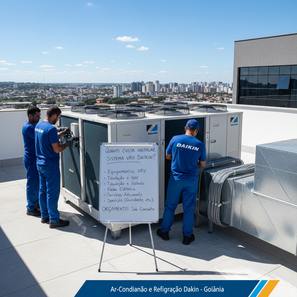 O Que é Sistema VRV Daikin e Como Funciona - Goiânia