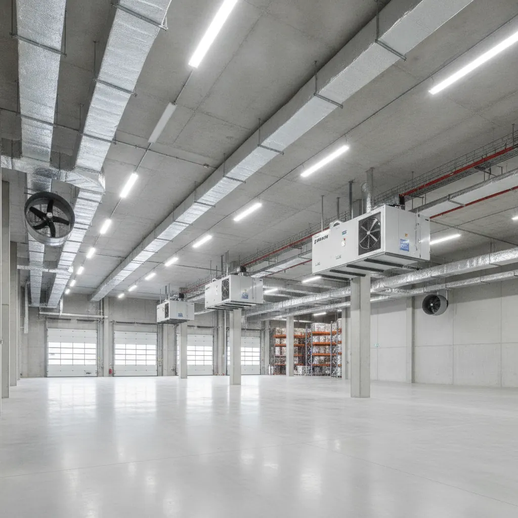 Projeto de Refrigeração para Galpão Industrial em Goiânia