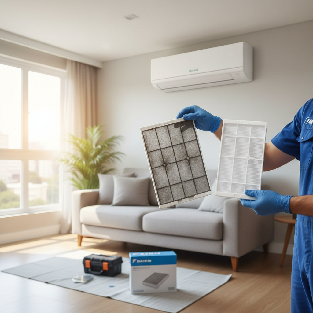 Quando Trocar Filtro Ar Condicionado Daikin Goiânia