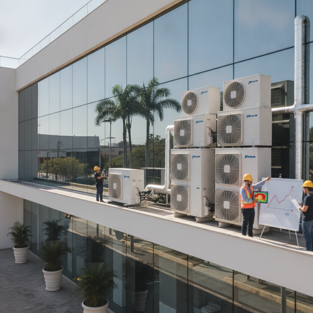 Quantas BTUs para Ambiente Comercial em Goiânia?