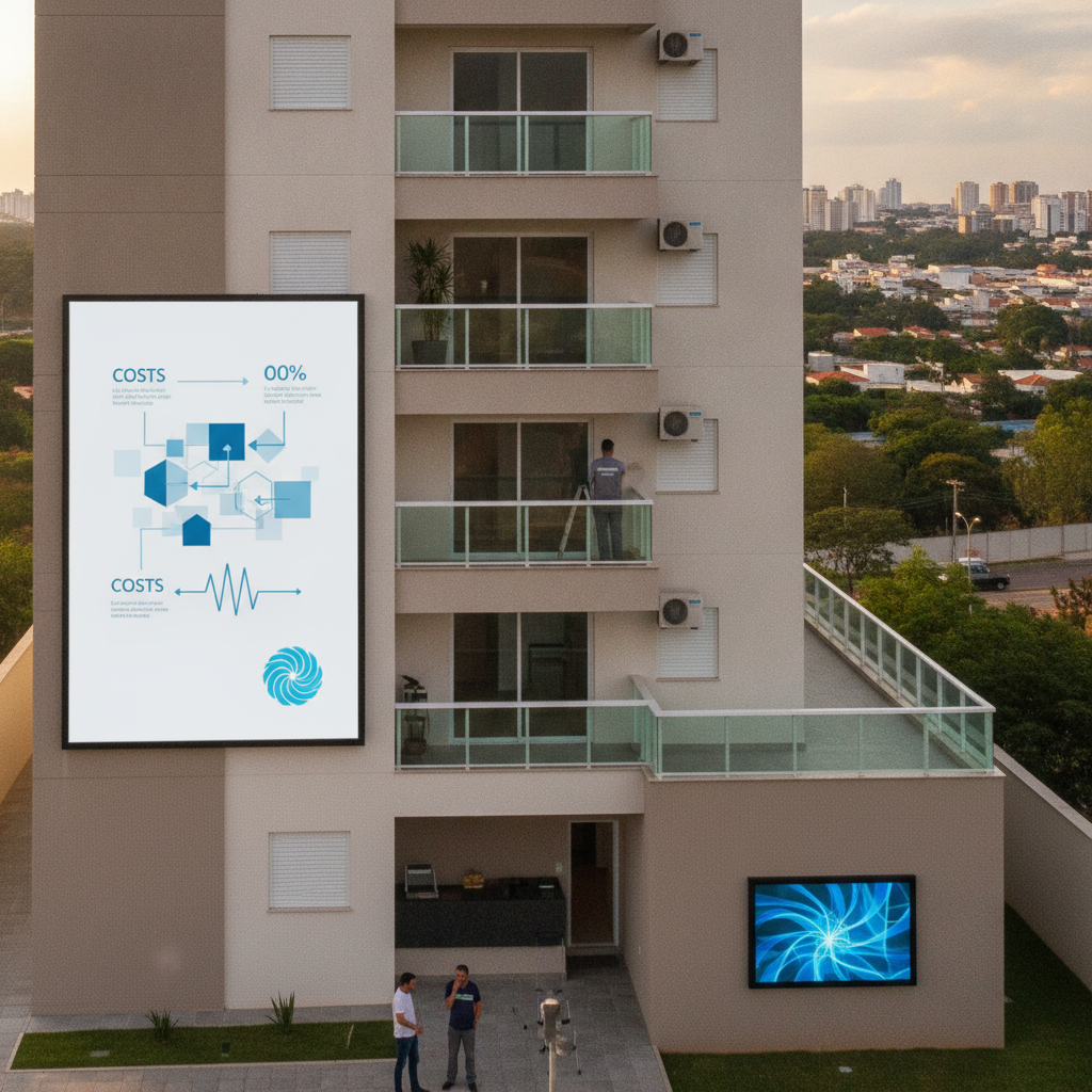Quanto Custa Instalar Ar Condicionado em Condomínio em Goiânia