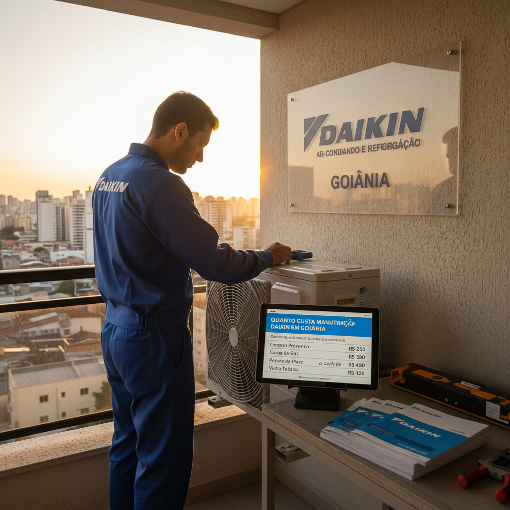 Quanto Custa Manutenção Ar Condicionado Daikin Goiânia