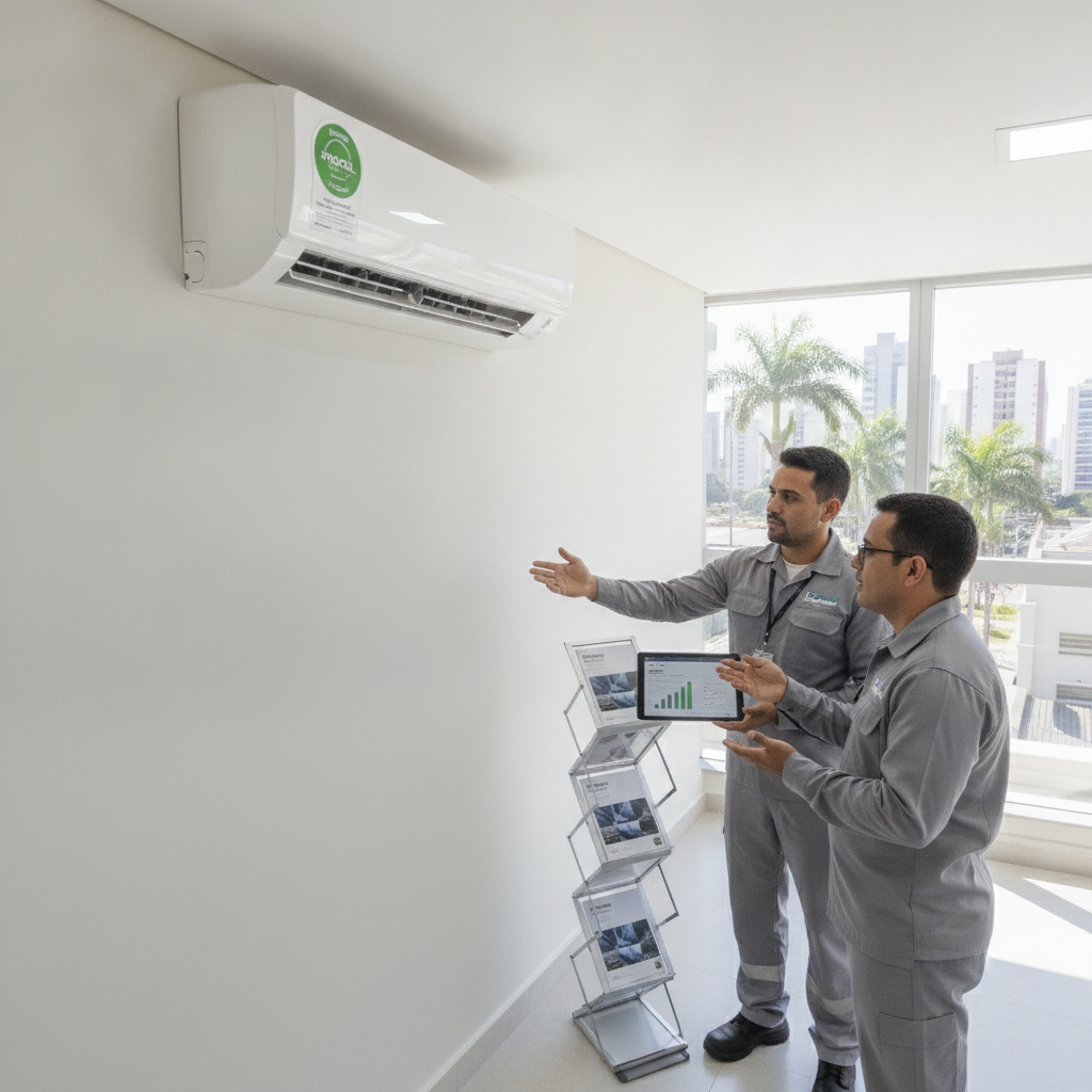 Selo Procel no Ar Condicionado Daikin em Goiânia