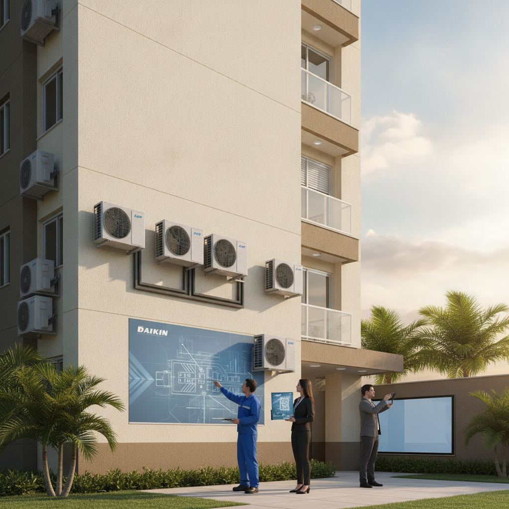 Sistema de Ar Condicionado Daikin Ideal para Condomínio em Goiânia