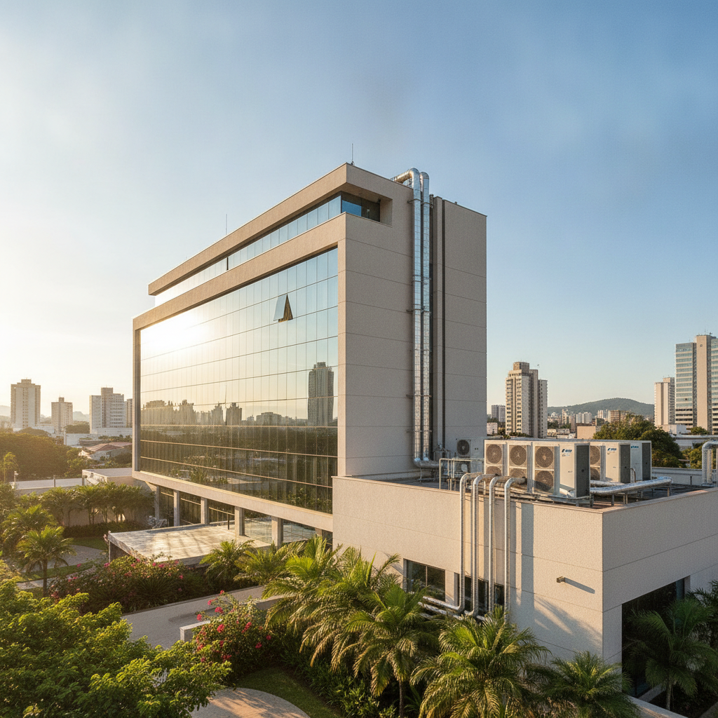 Sistema VRV Daikin para Hotel em Goiânia: Como Funciona